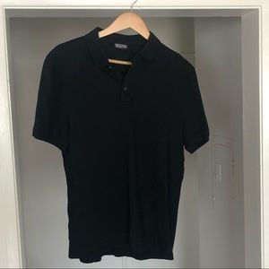 Michael Kors Black short sleeved polo shirt, L